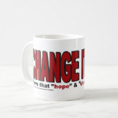 CHANgE-IT-BACK Koffiemok (Voorkant links)