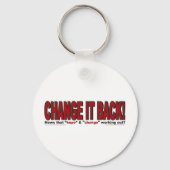 CHANgE-IT-BACK Sleutelhanger (Voorkant)