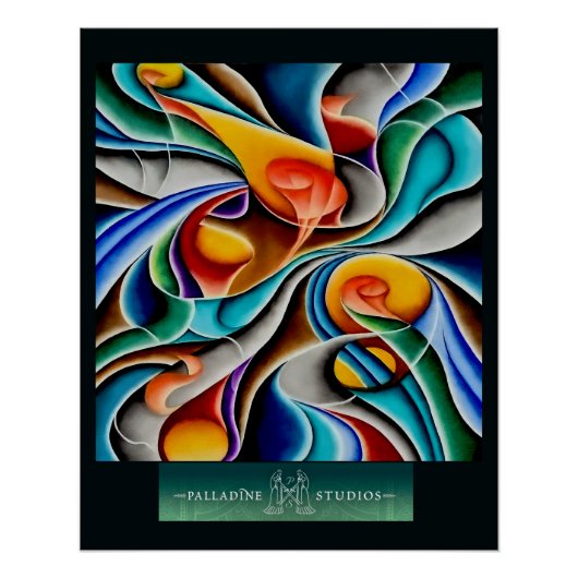 'Change it Up' Glossy Poster (Voorkant)