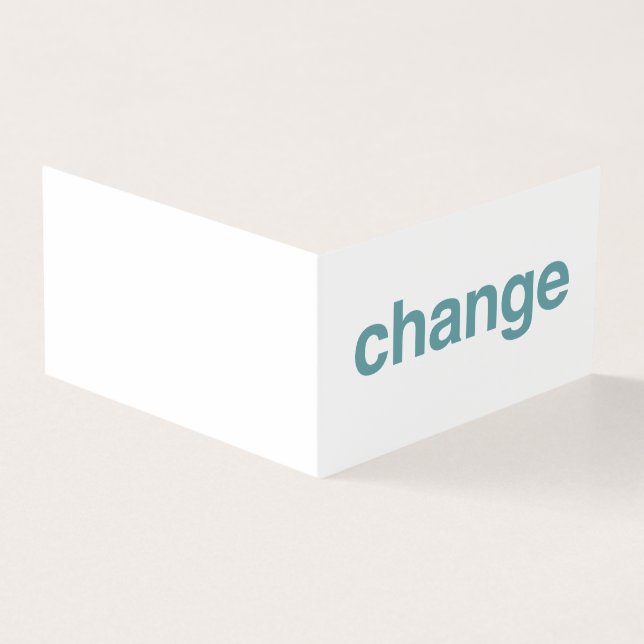 Change Kaart (Buitenkant)