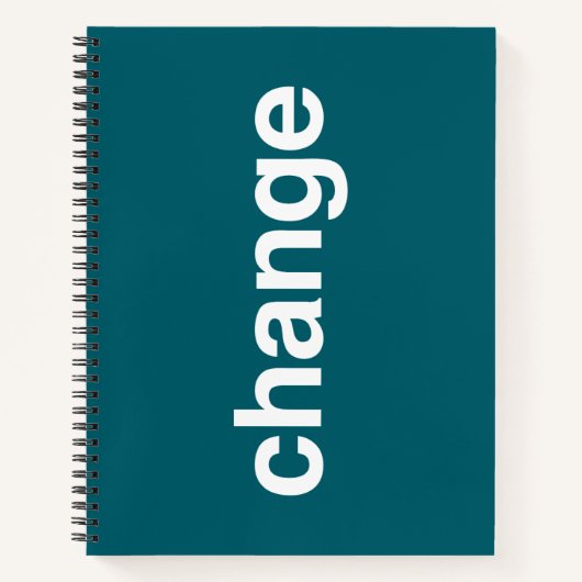 Change Notitieboek (Voorkant)