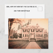 Change of Address - The Mansion House Briefkaart (Voorkant / Achterkant)