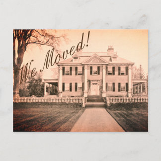 Change of Address - The Mansion House Briefkaart