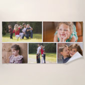 Change photos and create your own photo collage strandlaken (Voorkant)