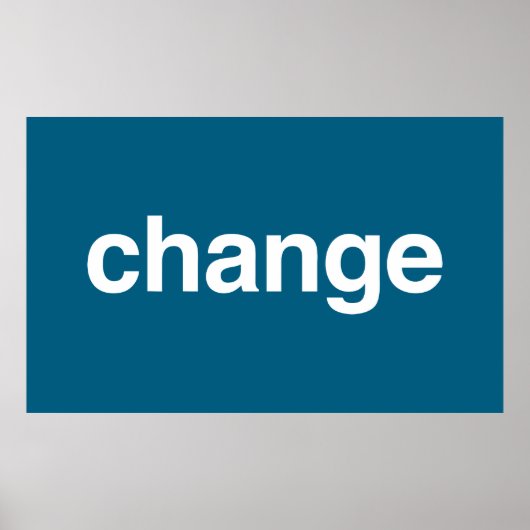 Change Poster (Voorkant)