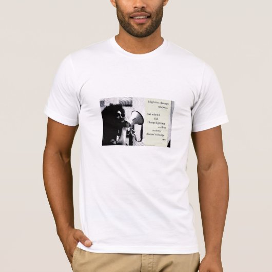 Change society T T-shirt (Voorkant)