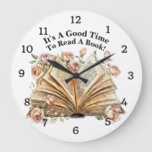 Change Text - It's Good Time To Read A Book Grote Klok (Voorkant)