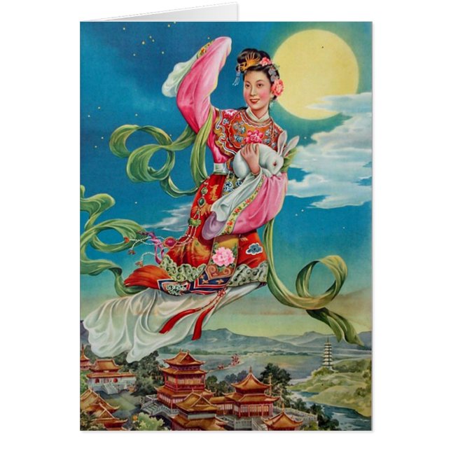 Chang'e vliegt naar de maan (Voorkant)