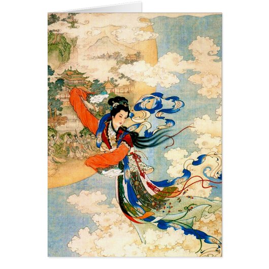 Chang'e vliegt naar de maan (Voorkant)