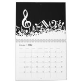 Changeable Year Music Calendar Kalender (Jan 2026)