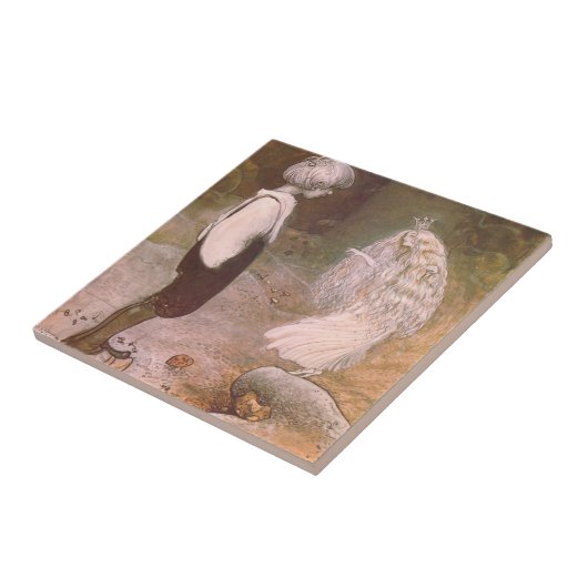 Changed By Magic By John Bauer Tegeltje (Zijkant)