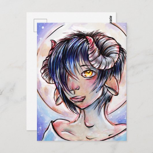 Changeling Moon Briefkaart (Voorkant / Achterkant)