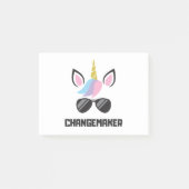 Changemaker Unicorn Post-it® Notes (Voorkant)