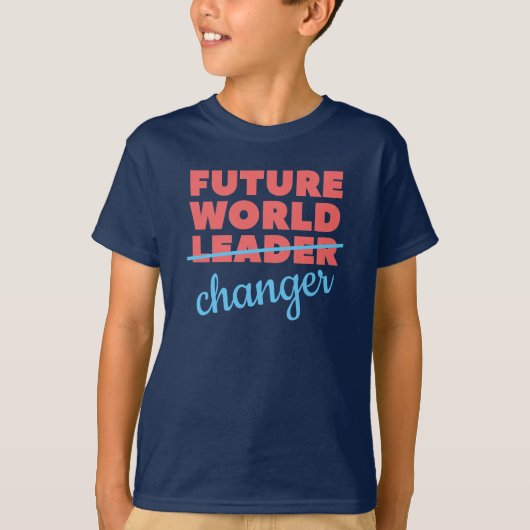 Changer Basic Hanes Tagless ComfortSoft® T-Shirt (Voorkant)