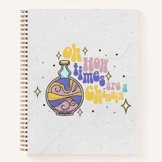 Changin Times Spiral Notitieboek (Voorkant)