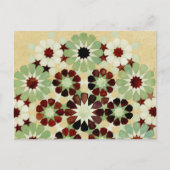 'Changing Seasons' briefkaart van de Islamitische  (Voorkant)