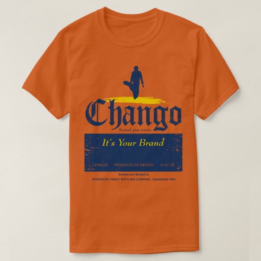 Chango Beer T-shirt (Design voorkant)