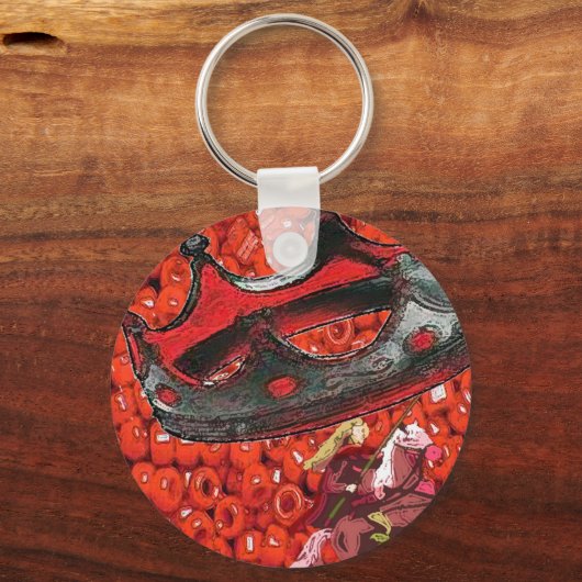 chango caballo sleutelhanger (Voorkant)