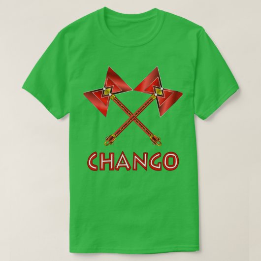 Chango Twin Double ThunderAxe T-shirt (Design voorkant)
