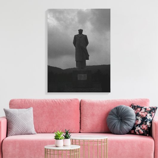  Changsha Mao Tse Tung standbeeld Canvas Afdruk (Insitu (Woonkamer))