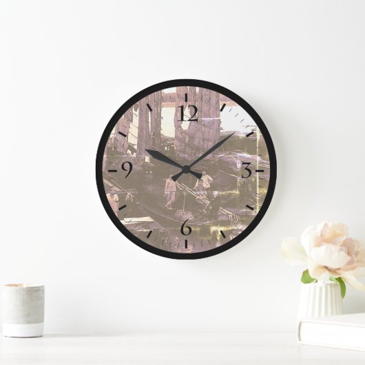 Changsha xiang jiang boot Canvas Print Grote Klok (Huis)