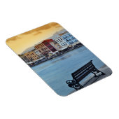 Chania bij de schemering, Chania, Kreta, Griekenla Magneet (Rechterzijde)