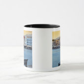 Chania bij de schemering, Chania, Kreta, Griekenla Mok (Midden)