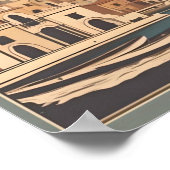  Chania City Souvenirs Kreta Griekenland reis Poster (Hoek)