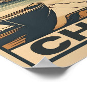  Chania City Souvenirs Kreta Griekenland reis Poster (Hoek)