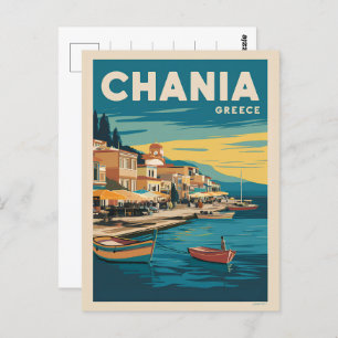 Chania Griekenland  geschenken souvenirs Briefkaart