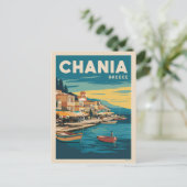 Chania Griekenland geschenken souvenirs Briefkaart (Staand voorkant)