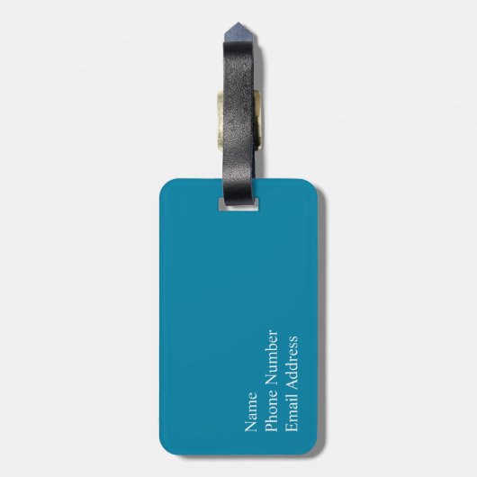 Chania, Griekenland: Oude stad Bagagelabel (Achterkant verticaal)