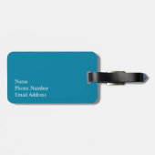 Chania, Griekenland: Oude stad Bagagelabel (Achterkant horizontaal)