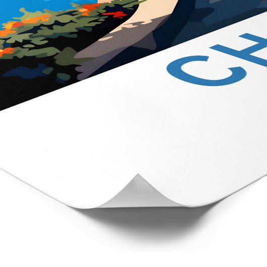 Chania Griekenland Reisprint Poster (Hoek)