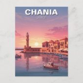 Chania Griekenland Reizen Briefkaart (Voorkant)