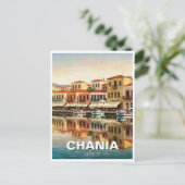 Chania Griekenland Reizen Briefkaart (Staand voorkant)