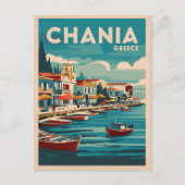 Chania Griekenland  stranden geschenken souvenirs Briefkaart (Voorkant)