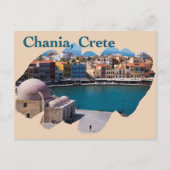 Chania, Kreta: Venetian Harbour Briefkaart (Voorkant)