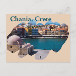Chania, Kreta: Venetian Harbour Briefkaart