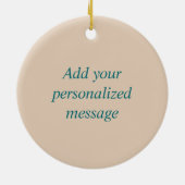 Chania, Kreta: Venetian Harbour Keramisch Ornament (Achterkant)