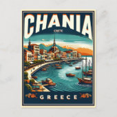  Chania Stad Kreta Griekenland vakantie Briefkaart (Voorkant)