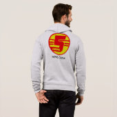 Channel 5 News Crew Dr. Steve Brule SmashBam Hoodie (Achterkant volledig)