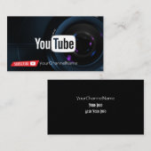 Channel Advertisement-Kaart Visitekaartje (Voorkant / Achterkant)