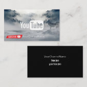 Channel Advertisement-Kaart Visitekaartje (Voorkant / Achterkant)