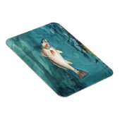Channel Bass Fish American Painting door Homer Magneet (Rechterzijde)