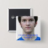 Channel Button Erik Family (Voorkant /achterkant)