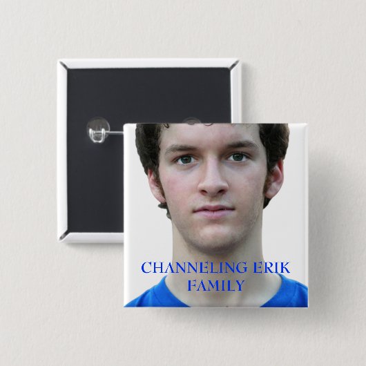 Channel Button Erik Family (Voorkant /achterkant)