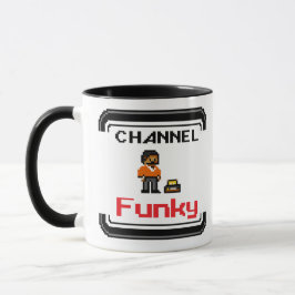Channel Funky Pixel Art-Mok Mok