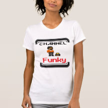Channel Funky Pixel Art T-Shirt Tanktop