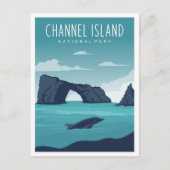 Channel Island National Park California Travel Briefkaart (Voorkant)